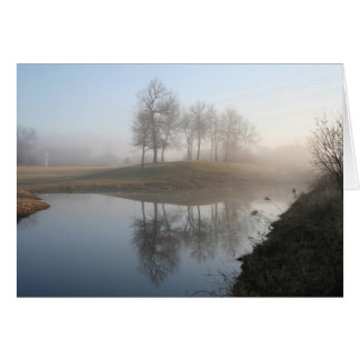 misty morning