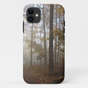 Misty Morning in the Forest iPhone 11 Case