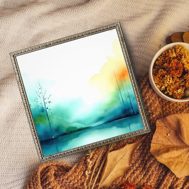 Misty Morning Lake Photo Print (Creator Uploaded)