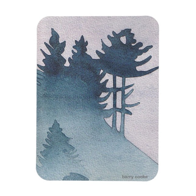 Misty Morning Magnet (Vertical)