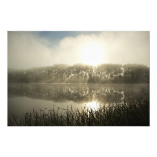 Misty morning - photo print