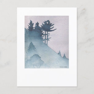 Misty Morning Postcard