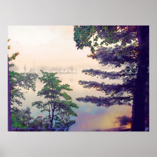 Misty Morning Poster (Front)