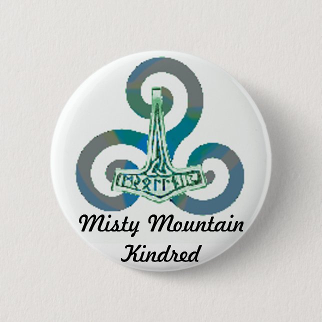 Misty Mountain Kindred Button (Front)