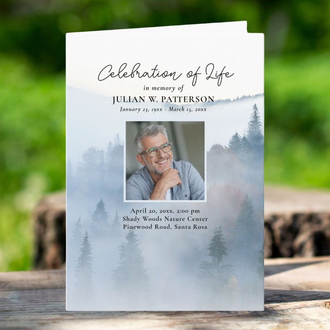 Misty Mountain Pines Celebration of Life Funeral  Programme (Creator Uploaded)