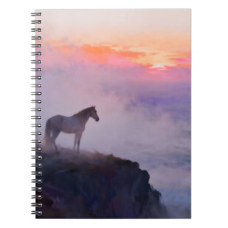 Misty Mountain Top Memories Notebook