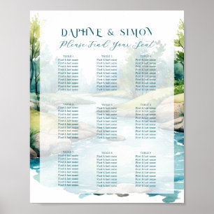 Misty Mountain Wedding Poster