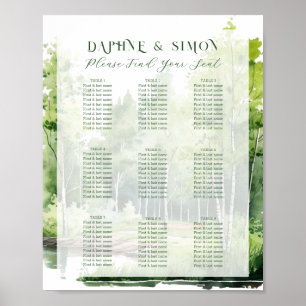 Misty Mountain Wedding Poster