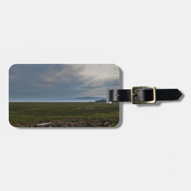 Misty Mountains Luggage Tag (Front Horizontal)