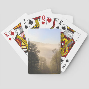 Misty Mountains Scenic Playing Cards