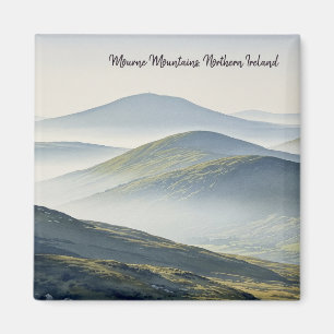 Misty Mourne Mountains Northern Ireland Travel Magnet