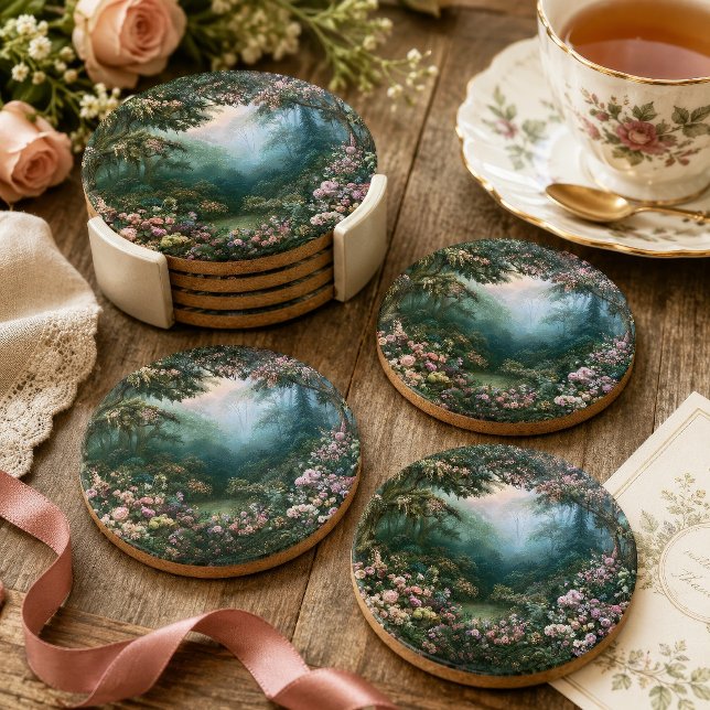 Misty Peony Enchanted Forest Glade Decoupage Tissue Paper (Creator Uploaded)