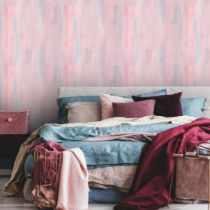 Misty Rose and Powder Blue - Abstract  Wallpaper