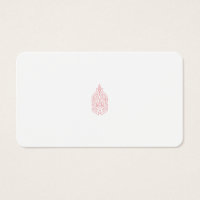 Misty Rose, Flush Mahogany, Decorative Design