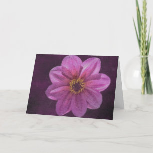 Misty Royal on Canvas Greeting Cards