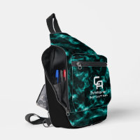Misty Smoke Monogram Aqua