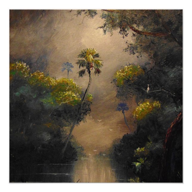 Misty St. Lucie River Poster (Front)