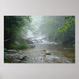 misty stream poster