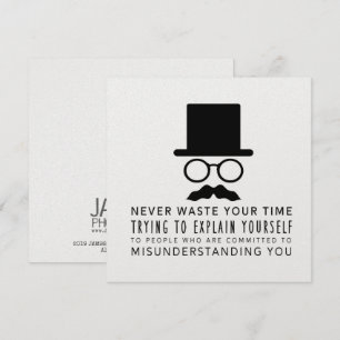 MISUNDERSTANDING STASH 5.25 x 5.25 card
