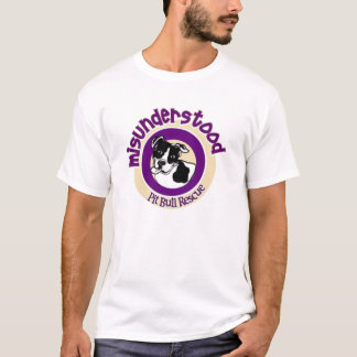 Misunderstood Pit Bull Rescue Pit Crew T-shirt