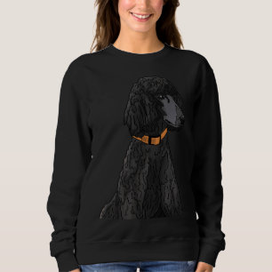 Misza The Black Standard Poodle Sweatshirt