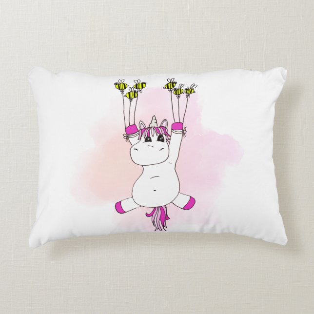 Mit dir flieg ich überall hin  decorative cushion (Front)