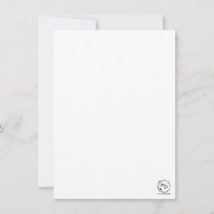 Mit jedem Schritt wächst der Weihnachtszauber Thank You Card