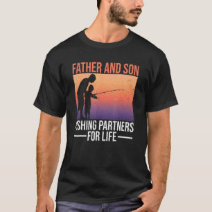 Mit Papa Angeln Bester Papa Der Welt Fischer Fathe T-Shirt
