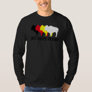 Mitakuye Oyasin Oglala Lakota Sioux Chief T-Shirt
