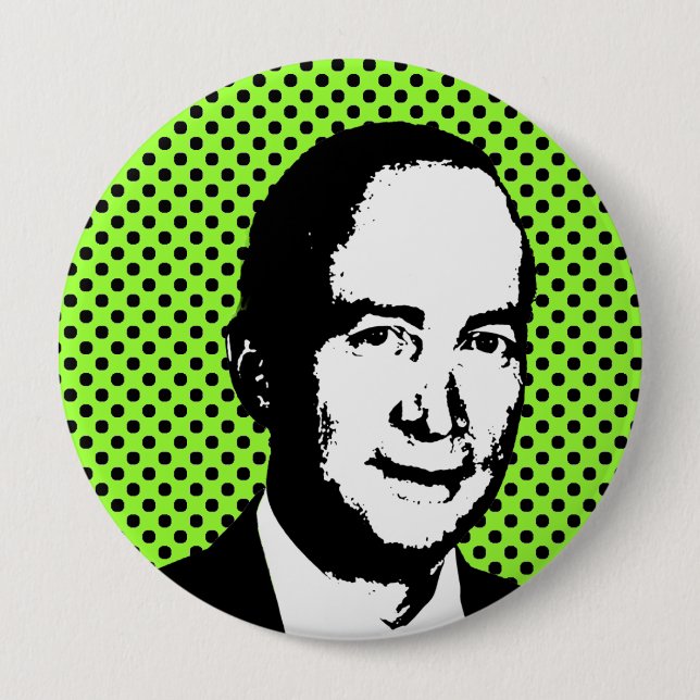 Mitch Daniels 2012 10 Cm Round Badge (Front)