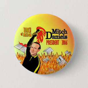 Mitch Daniels for President 2016 6 Cm Round Badge