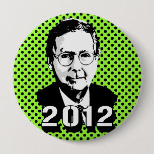 Mitch Mcconnell 2012 10 Cm Round Badge