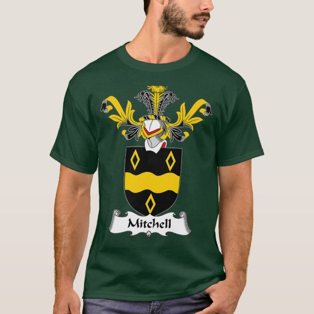 Mitchell Coat of Arms - Family Crest T-Shirt (Front)
