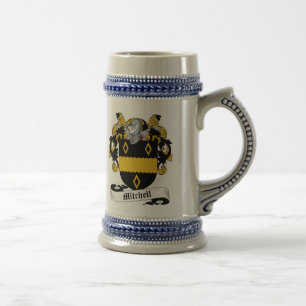 Mitchell Coat of Arms Stein - Family Crest