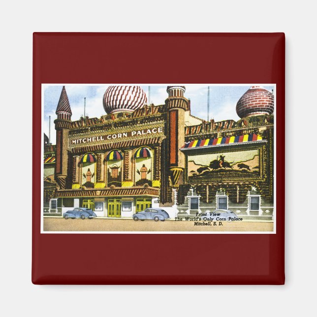 Mitchell Corn Palace, Mitchell, South Dakota Magnet (Front)