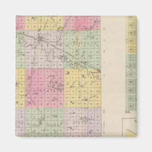 Mitchell County, Cawker City, Simpson, Kansas Magnet