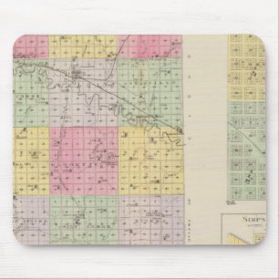 Mitchell County, Cawker City, Simpson, Kansas Mouse Pad