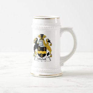 Mitchell Family Crest Beer Stein