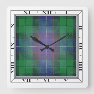 Mitchell (& others) Tartan Wall Clock