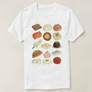 Mithai Indian Sweets Confectionery Desserts India T-Shirt