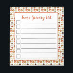 Mithai Indian Sweets Food Cooking Grocery List Notepad<br><div class="desc">Illustration features an assortment of delicious Mithai (Indian sweets). Offering just a sampling of the many confectionery and desserts of the Indian subcontinent, the sweets in this design include: Rasgulla, Sandesh, Kaju Katli , Laddu, Barfi, Mysore Pak, Gulab Jamun, Malpua, Modak, Kulfi, Kalakand, Petha, Gujia, Jalebi, and Chikki. Ideal for anyone...</div>