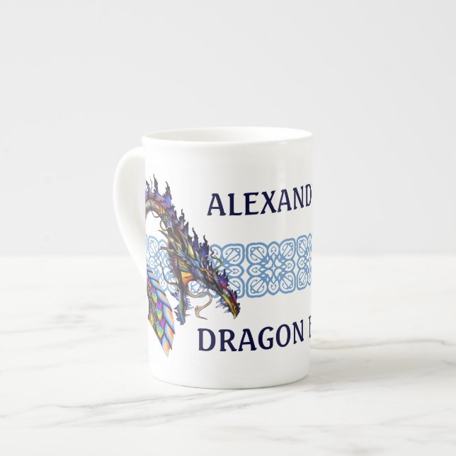 Mithozantus Bone China Mug (Front Left)