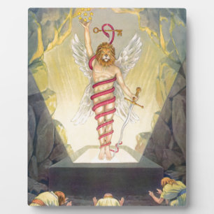 Mithra in the form of Leontocephalic Kronos Plaque