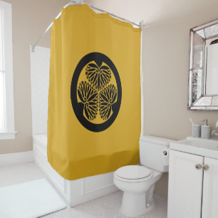 Mito hollyhock(19) shower curtain