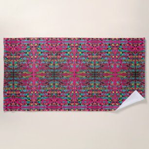 Mitochondri-Pop Beach Towel