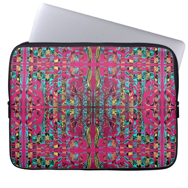 Mitochondri-Pop Laptop Sleeve (Front)