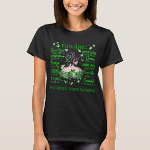 Mitochondrial Disease Bible Verses & Butterflies T-Shirt