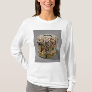 Mitre crown set with pearls and precious T-Shirt
