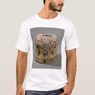 Mitre crown set with pearls and precious T-Shirt