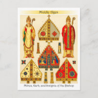 Mitres, Garb, and Insignia of the Bishop